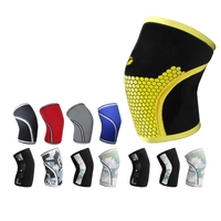 Genouillères de sport en néoprène, modèle 7mmHX-150031, adaptées aux squats et à l'entraînement Strongman, fourniture directe d'usine