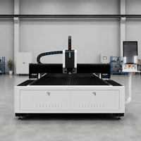 Machine de découpe laser à fibre 3000W 3015 pour tôles métalliques, source laser Raycus MAX en option, découpeuse laser à fibre 1530