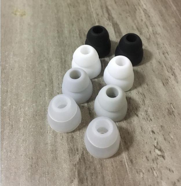 4.5mm Double Flange Earbuds for Powerbeats 1. 2 Powerbeats3 Replacement Silicone Ear Tips Ear Buds