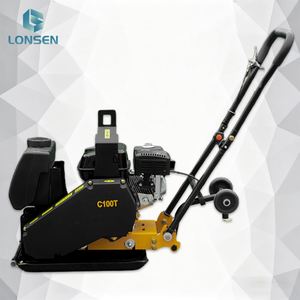 Compactadora de Placas de Alta Resistencia C100T, Placa de 42*52cm, Estructura de Acero Duradera - Product Image 4