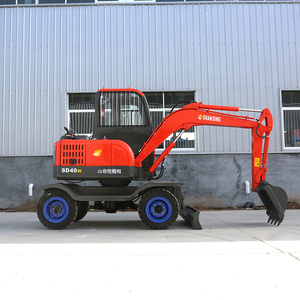 Pelleteuse 2.5t 3t 4ton 30500kg Mini <span class=keywords><strong>Tractopelle</strong></span> Retropelle Chine Chargeuse Pelle sur pneus Retrograver Kazici Graafmachines - Product Image 5