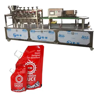 hot dog chili sauce plastic pouch filling machines