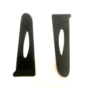 Back To Back <b>Hook</b> And Loop Sleeve Tabs Single Hole <b>Self</b> <b>Adhesive</b> For Garment Apparel Industry Injection Molding Straps - Product Image 1