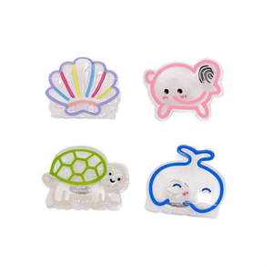 Pinza para el pelo Ocean Series de 5.5 cm, accesorio para el cabello para niños y mujeres - Product Image 1