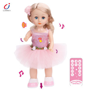 Chengji Tanzende Puppen Elektronische Laufspielzeuge Plastik Rosa Multifunktionale Cartoon-Prinzessinnen-Puppen für Mädchen Spielzeug mit Fernbedienung - Product Image 1