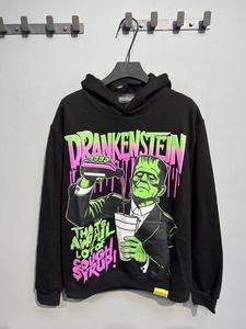 Nueva Sudadera con Capucha de Alta Calidad para Hombre, 100% Algodón, con Estampado de Letras 'THAT'S A AWFUL LOT OF COUGH SYRUP', Estilo Casual Oversize Streetwear - Product Image 2