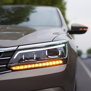 Per VW <span class=keywords><strong>Passat</strong></span> versione B8 US 2016-<span class=keywords><strong>2019</strong></span> aggiornamento High Match Car assemblaggio lampade anteriori LED fari Auto accessori per lenti per proiettori - Product Image 2