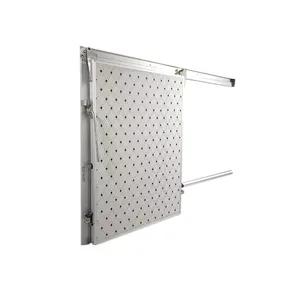 Puerta de cámara frigorífica de 100/150mm para caminar en el refrigerador del congelador Puerta corredera de acero inoxidable de 1,5*2M Puerta corredera de cámara frigorífica