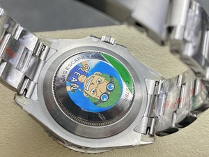 Reloj Mecánico Impermeable de Súper Calidad, 41 mm, CFactory, Acero 904L, Movimiento ETA 3235, 126-610, Cerámica Negra, Reloj de Buceo Hulk - Product Image 4