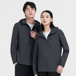 Chaqueta Impermeable Deportiva para Hombre, Chaqueta Softshell Personalizada de Talla Grande con Capucha, Cortavientos Deportivo, Chaquetas Impermeables para Exteriores - Product Image 5