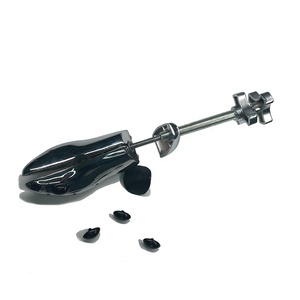 اتجاهين سبائك الألومنيوم قوي حذاء رجالي المتوسع مع عقارب الفضة دائم حذاء معدني نقالة-SS02CM - Product Image 2