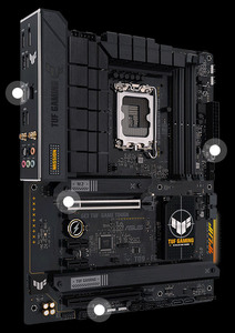 Carte mère TUF <span class=keywords><strong>GAMING</strong></span> B760M-PLUS <span class=keywords><strong>WIFI</strong></span> II Heavy Cannon de deuxième génération DDR5 avec socket de mémoire DDR4 de 128 Go - Product Image 3