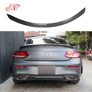 สปอยเลอร์หลังคาร์บอนไฟเบอร์สไตล์ ED1 W205สำหรับ Mercedes Benz C คลาส C63 C205ชุดบอดี้2ประตูลำตัวสปอยเลอร์วิง2015-2021 - Product Image 4