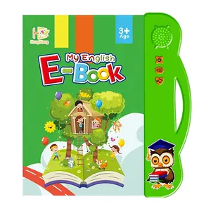 Giocattoli educativi per bambini libri da tavolo parlanti per bambini libro di apprendimento inglese per bambini con effetti sonori