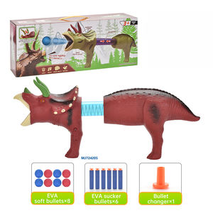 Balle souple en mousse Jeu <span class=keywords><strong>de</strong></span> tir électrique T-Rex Tir <span class=keywords><strong>Dinosaure</strong></span> Pistolet à balle souple Air Power Gun Jouet avec son et lumière - Product Image 2