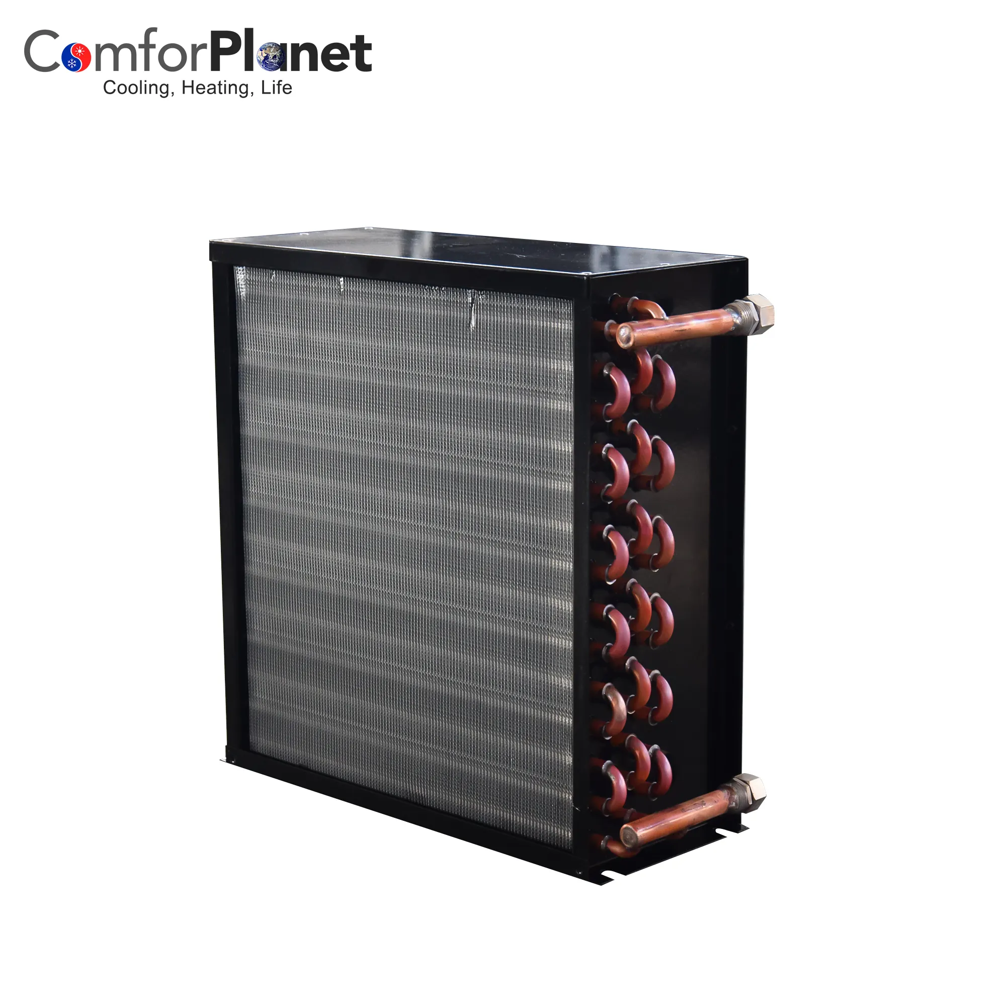 Factory OEM Whole sale H Type air conditioning refrigeration evaporative CFH size 200 to 600 Copper Air cooled Condenser