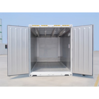 Conteneur frigorifique offshore de 20 pieds avec unités de réfrigération Thermoking Capacité de 28, 3 m3 Porte entièrement ouverte pour le transport routier