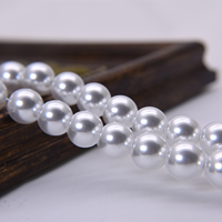 Cristal coloré verre parfait rond perles de perles en vrac trou complet Imitation collier Bracelet pour bijoux à bricoler soi-même faisant des accessoires