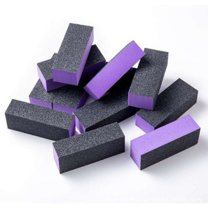 Bloc de polissage <span class=keywords><strong>à</strong></span> 3 faces en éponge pour ongles, <span class=keywords><strong>lime</strong></span> <span class=keywords><strong>à</strong></span> poncer, polisseuse, grain 100/180, outil de manucure et pédicure pour nail art - Product Image 2