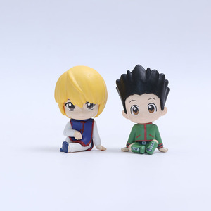 Set di 4 Action Figure Anime di <span class=keywords><strong>Killua</strong></span> Zoldyck, Statuette in Versione Q, Figurine per Auto, Blind Box - Product Image 5