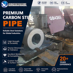 Tubo de Acero al Carbono Laminado en Caliente API 5L Gr.B S355JR de 168.3mm Sch120 DIN 1626 para Construcción - Product Image 1