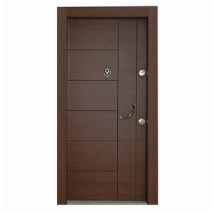 <span class=keywords><strong>Porte</strong></span> <span class=keywords><strong>d</strong></span>'<span class=keywords><strong>entrée</strong></span> double à battants en bois massif moderne, étanche, pour hôtel et usage commercial, à faible coût - Product Image 4