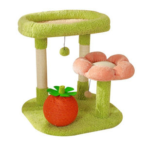 Tiragraffi per Gatti Compatto con Struttura Integrata per Arrampicata e Salto, in Materiale Sisal, Design Moderno - Product Image 1