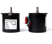 Moteur micro à basse vitesse AC220V 60KTYZ, moteur synchrone à aimant permanent 14W 2,5 tr/min, moteur à engrenages