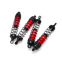 4 amortisseurs à huile pour Axial TRX-4 1/10 RC Truggy Buggy, voitures de course sur route, de tourisme et de drift, pièces de mise à niveau