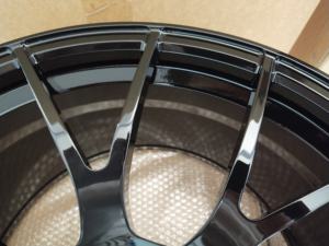 Pengzhen Custom Gloss Black Design a doppio raggio Y 16 17 pollici 5x112 in lega forgiato cerchi in lega per scarabeo VW - Product Image 6