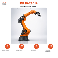Nouveau robot de soudage automatique KUKA KR 16 R2010, bras à 6 axes, contrôleur KR C4, soudeuse MIG MAG, clé en main