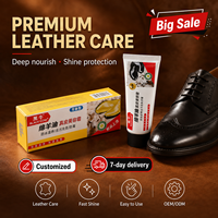 Hei Niu - Betún para Zapatos de Cuero de Oveja Black Bull, Estándar de Exportación Internacional, 70g, Fácil de Limpiar, Cumple con las Normas Globales de Productos Químicos de Uso Diario