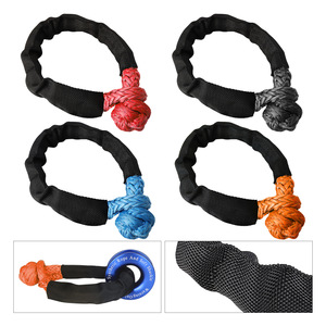 Cuerda de Remolque de Nailon Suave, Redonda, para Remolcar Automóviles, Todoterreno, de Alta Resistencia, con Nudo de Polímero, para Uso en Exteriores - Product Image 1