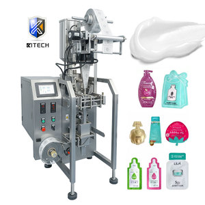 Tùy chỉnh tự động Kem dưỡng da mỹ phẩm Mẫu không thường xuyên Hình dạng chai Gói máy đóng gói - Product Image 1