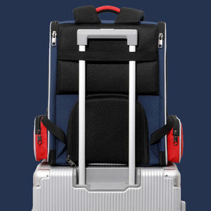 नए डिजाइन थोक ऑक्सबर्ड सामग्री लुभावनी फैशन जिपर पालतू कुत्ते बैकपैक पोर्टेबल फोल्डेबल यात्रा वाहक - Product Image 5