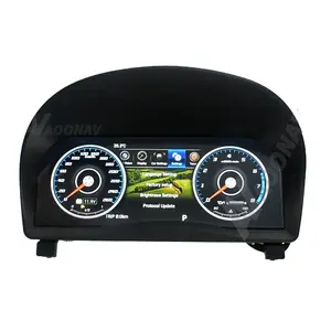 Mobil LCD Meter Layar GPS Navigasi Untuk Toyota Vellfire Alphard 30 2015-2018 Mobil Radio Multimedia Player Instrumen Dashboard