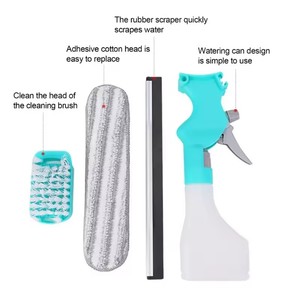 Kit <span class=keywords><strong>de</strong></span> nettoyage <span class=keywords><strong>de</strong></span> vitres multifonctions avec raclette en microfibre Outil <span class=keywords><strong>de</strong></span> nettoyage <span class=keywords><strong>de</strong></span> vitres pour la maison - Product Image 6