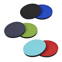 Kit de disques abrasifs en carbure de silicium UerGlass, grossiers/fins, pour le meulage et le polissage du verre, 3 pièces/paquet (5 pouces)