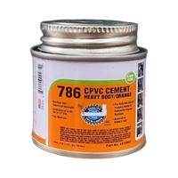 Colle/Ciment/Adhésif Vinyle CPVC/PVC-U de Haute Qualité OEM pour le Collage et la Réparation des Tuyaux de Drainage, Apparence Liquide, Bidon de 1/4 Pint