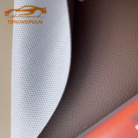 Simili cuir PVC PU gaufré imperméable résistant aux taches extensible pour textile de maison, doublure, vêtement, extérieur, voiture, canapé, sac