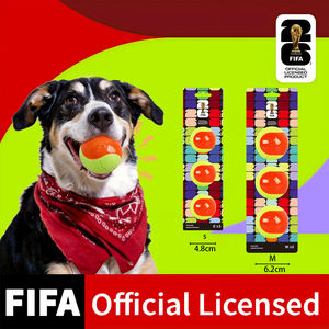 Juguete Oficial <span class=keywords><strong>FIFA</strong></span> para Mascotas con Licencia Oficial de la Copa Mundial de la <span class=keywords><strong>FIFA</strong></span> 2026, 3 Piezas, Juguete para Perros con Sonido, Pelota de TPR Interactiva para Jugar a Traer y Devolver - Product Image 1