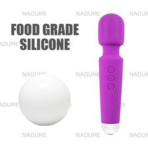 Wiederauf ladbare Handheld AV Zauberstab Sexspielzeug Vibrator Klitoris Stimulator G-Punkt Masturbation AV Zauberstab Dildo Vibrator Sexspielzeug für Frauen - Product Image 5