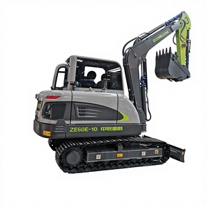 Mini-excavatrice sur chenilles Zoomlion Ze60e à prix abordable pour les fermes et les particuliers - Product Image 1