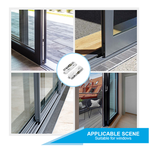 Africa Market Rodamientos Psra Ventanas De Aluminum Alloy Wheel Door and Window Rollers Sliding Glass Window Bottom <strong>Pulley</strong> - Product Image 5