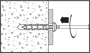 สกรูยึดผนังเหล็กแบบชิ้นเดียวสำหรับยึดเข้ากับแผ่นผนังและวัสดุฐานก่ออิฐอื่นๆ - Product Image 6