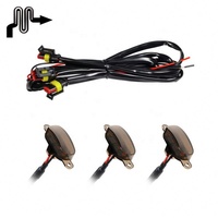 Feux de calandre LED 12V ambre en plastique ABS, peints, pour pare-chocs et capot, accessoires 4x4 pour camion