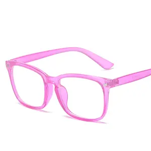 Pc Glasses UV400 Unisex Custom Logo Classic Square Frames Reading Glasses Anti Blue Light Blocking Glasses
