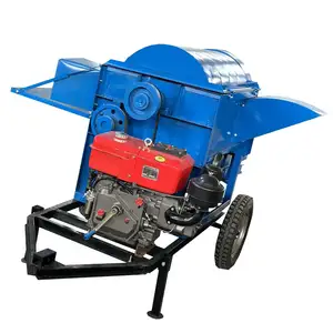 Paddy Rice Thresher Machine Tractor Power Corn Maize Shelling Millet Sorghum Huller Soybean Wheat Sheller And Thresher