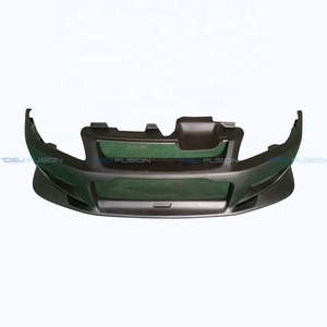Pare-chocs avant en fibre de verre FRP style C-West pour Mitsubishi Lancer Evolution EVO 7 VII CT9A 2001-2003, kit carrosserie - Product Image 3