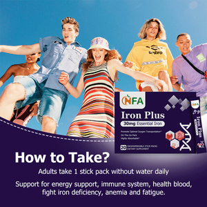 Wholesale OEM Iron Plus Stick Powder with Collagen Dietary <b>Supplement</b> Boost Cognitive Function and Promote Muscle Health - Product Image 6